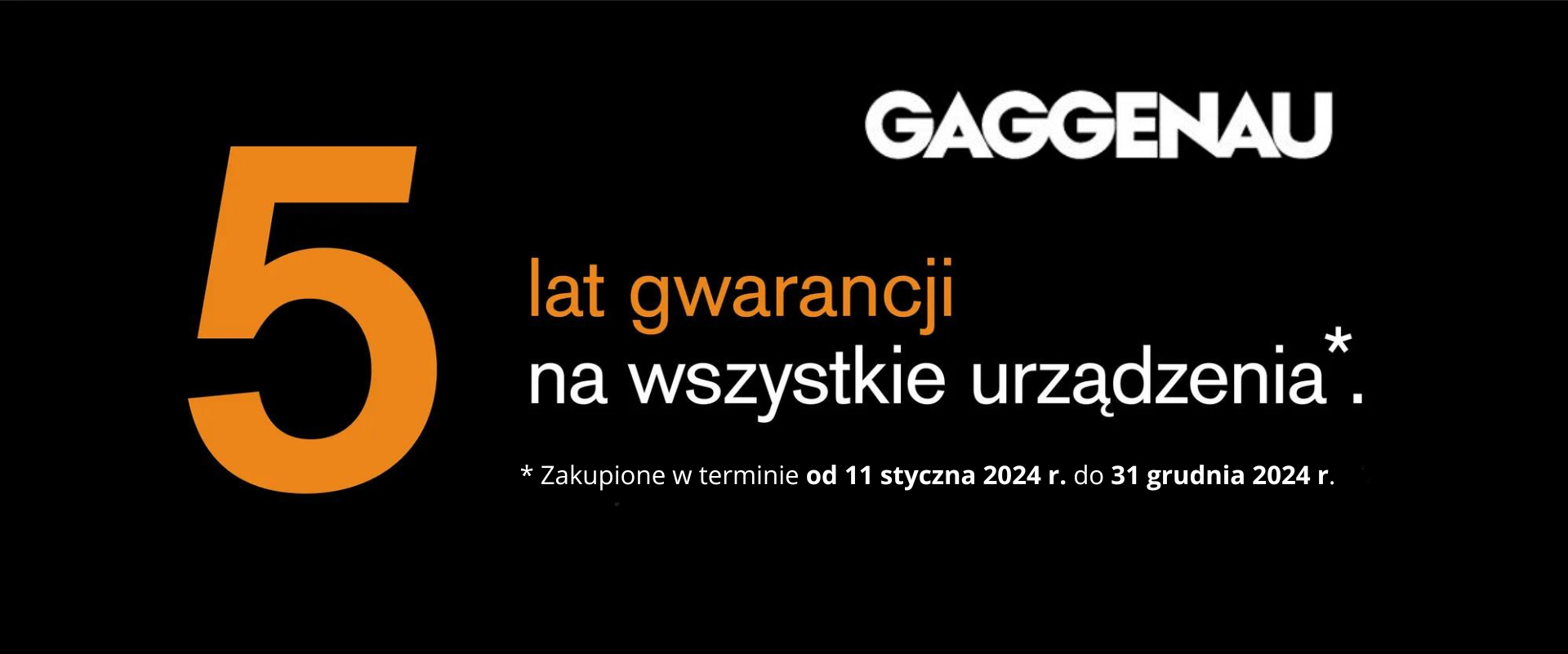 Gaggenau Gwarancja