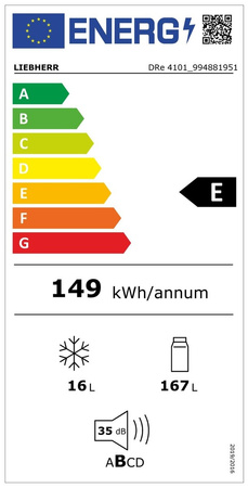 DRe 4101 Pure | Dekoracyjna chłodziarka