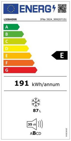 Liebherr IFNd 3924 Plus Zamrażarka szufladowa do zabudowy zintegrowanej z systemem NoFrost