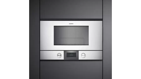 Gaggenau Kuchenka mikrofalowa BMP225130 z serii 200, 21l, wysokość 38, Do zabudowy