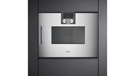 Gaggenau Piekarnik z funkcją mikrofali BMP250110 z serii 200, 36l, wysokość 45cm, Do zabudowy