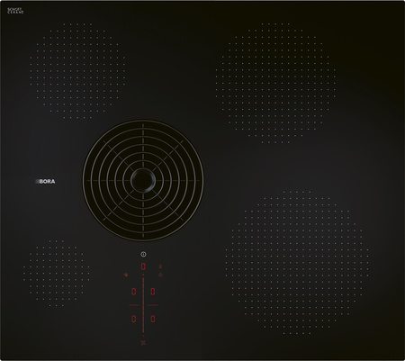 Bora S Pure indukcyjna płyta grzewcza ze zintegrowanym wyciągiem oparów – Powietrze w obwodzie zamkniętym